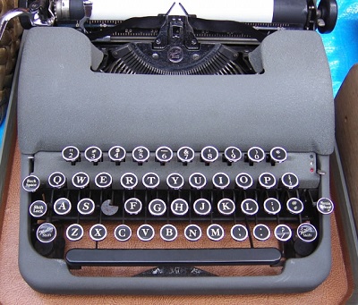 タイプライター画像